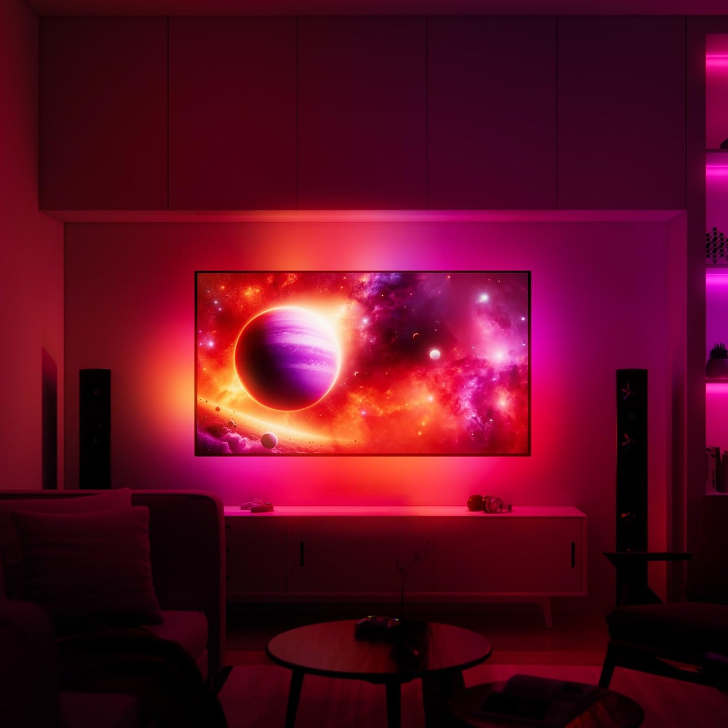 Goodies | Sync Box Ambient TV Backlighting 2.0 All TV Sizes (70" to 90")