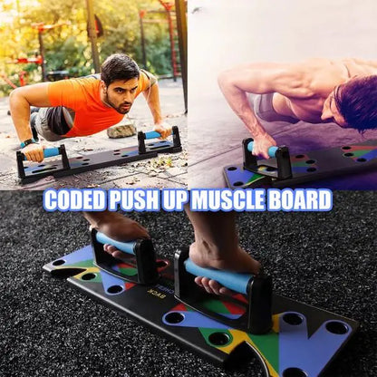 Goodies | Coded Push Up Muscle Board